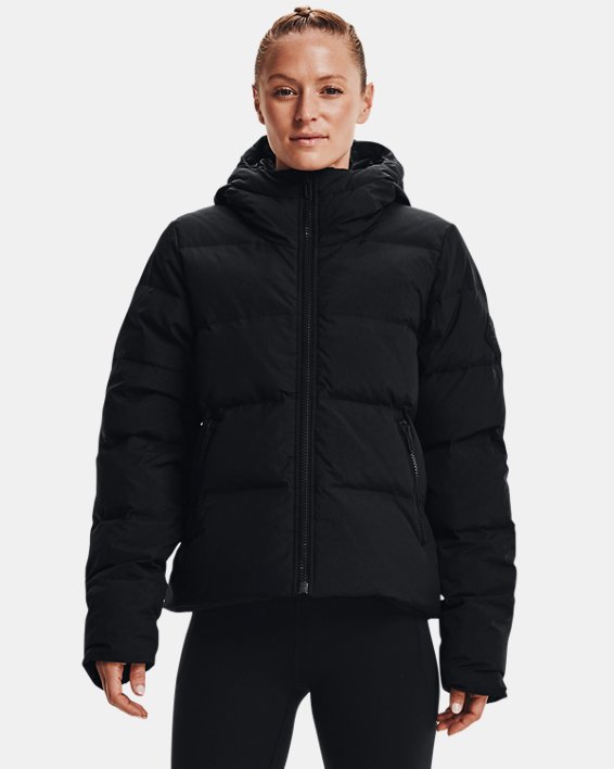여성 ColdGear® Infrared 다운 재킷 in Black image number 0